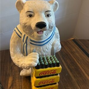 Coca-Cola Polar Bear with Yellow Crates